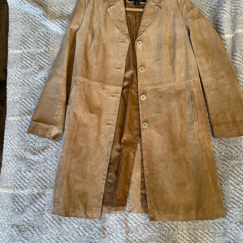 New York and Company, leather jacket- Suede